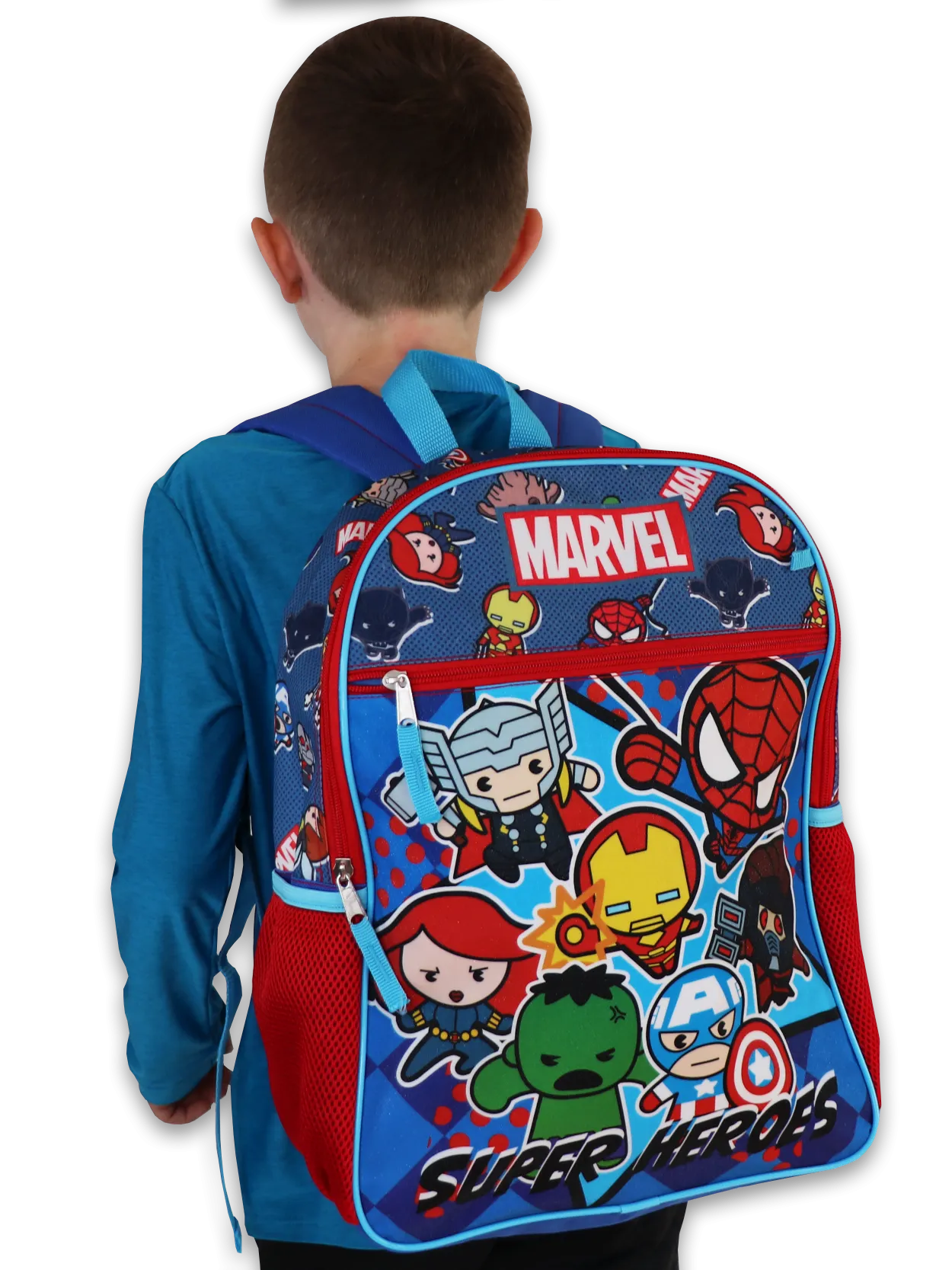 Marvel Kawaii 16" Backpack 5-Piece School Set