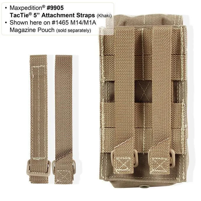 Maxpedition 5" TacTie Attachment Strap (Pack of 4)