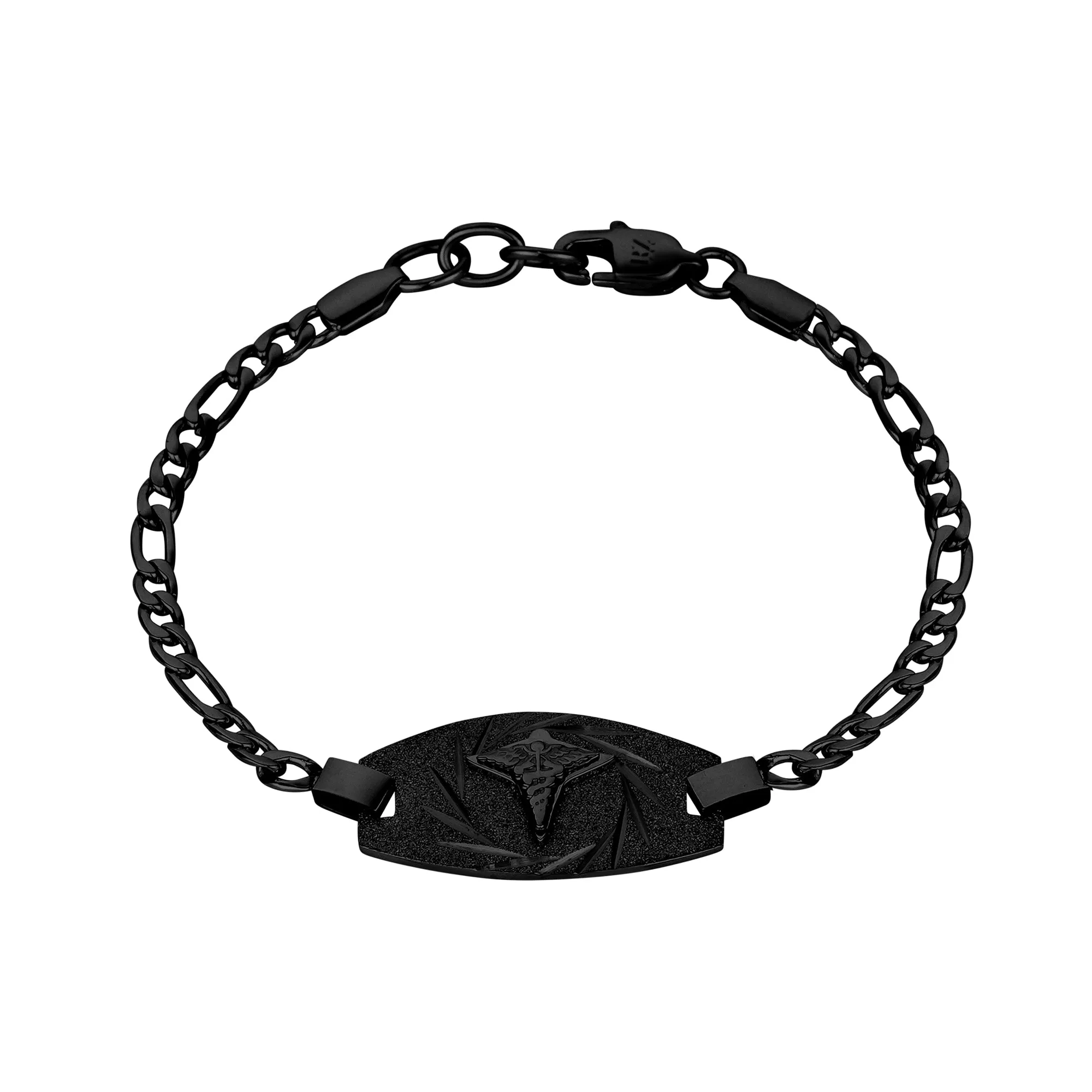 Medical ID Figaro Link Bracelet