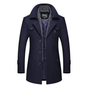 Men's Duster Trench Coat