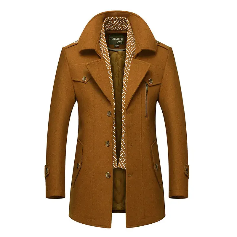 Men's Duster Trench Coat