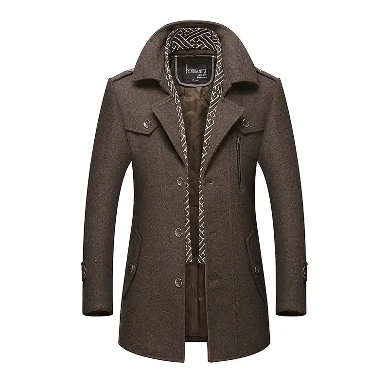 Men's Duster Trench Coat