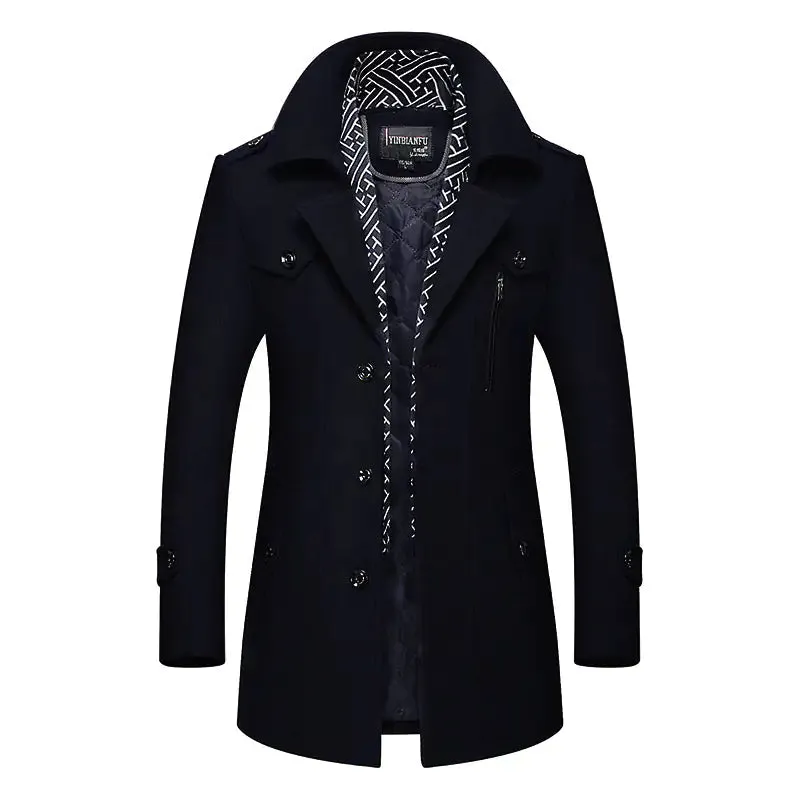 Men's Duster Trench Coat