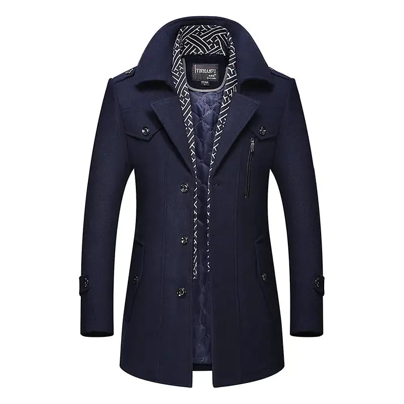 Men's Duster Trench Coat