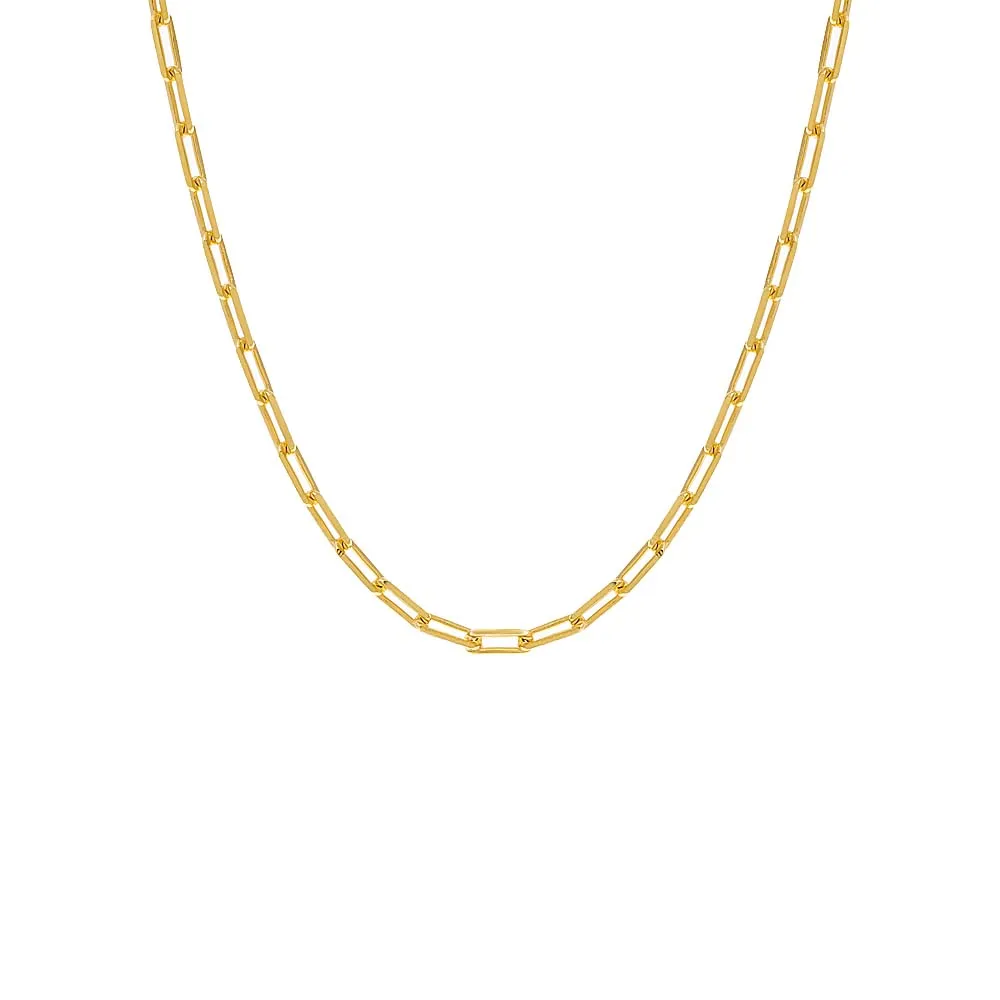 Men's Small Paperclip Necklace