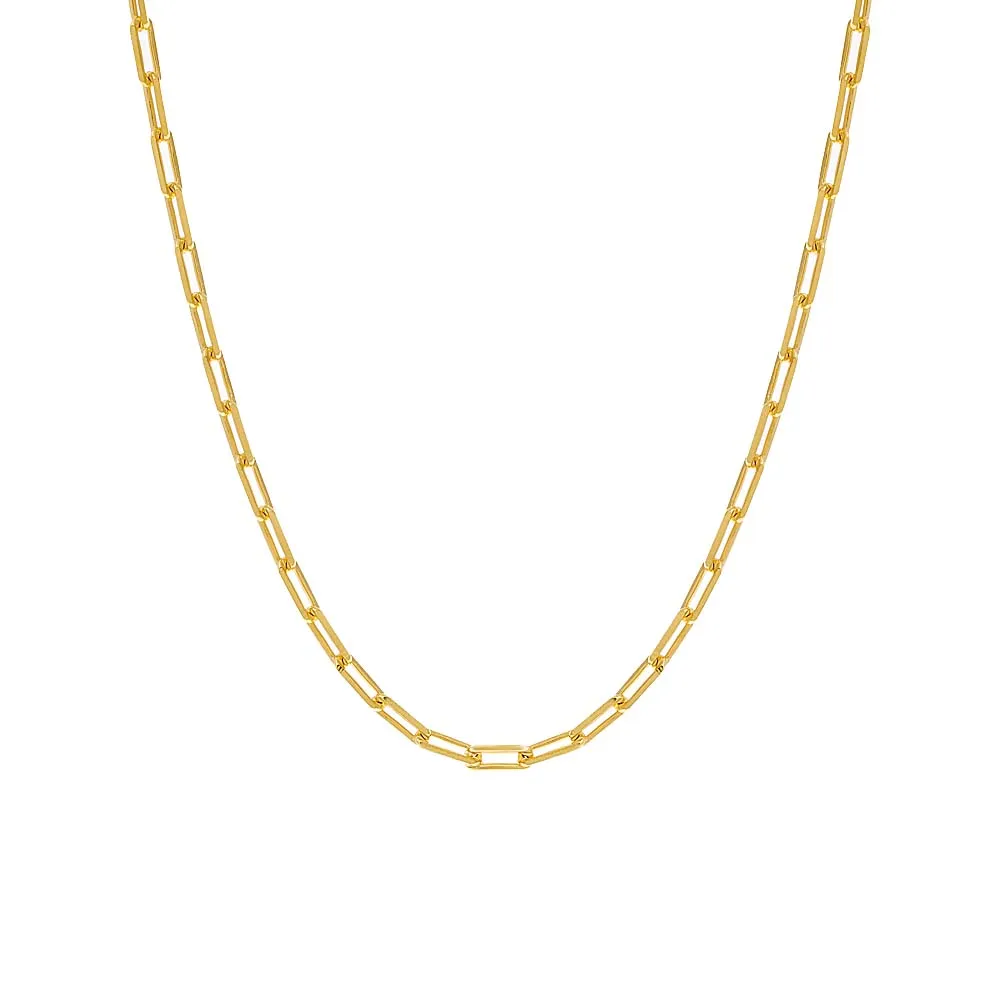 Men's Small Paperclip Necklace