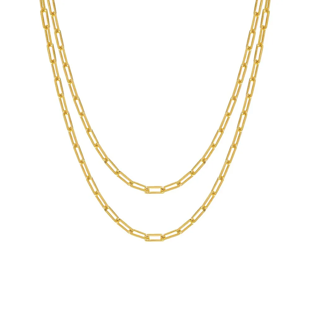 Men's Small Paperclip Necklace