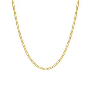 Men's Small Paperclip Necklace