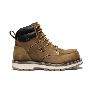 Men's Work Boots KEEN Cincinnati 6" Waterproof 90° Heel Boot (Carbon Toe)