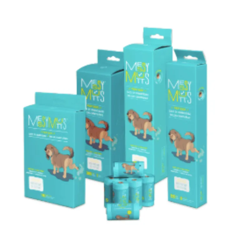 Messy Mutts  - Advanced BioRecycle Poop Bag - Bulk