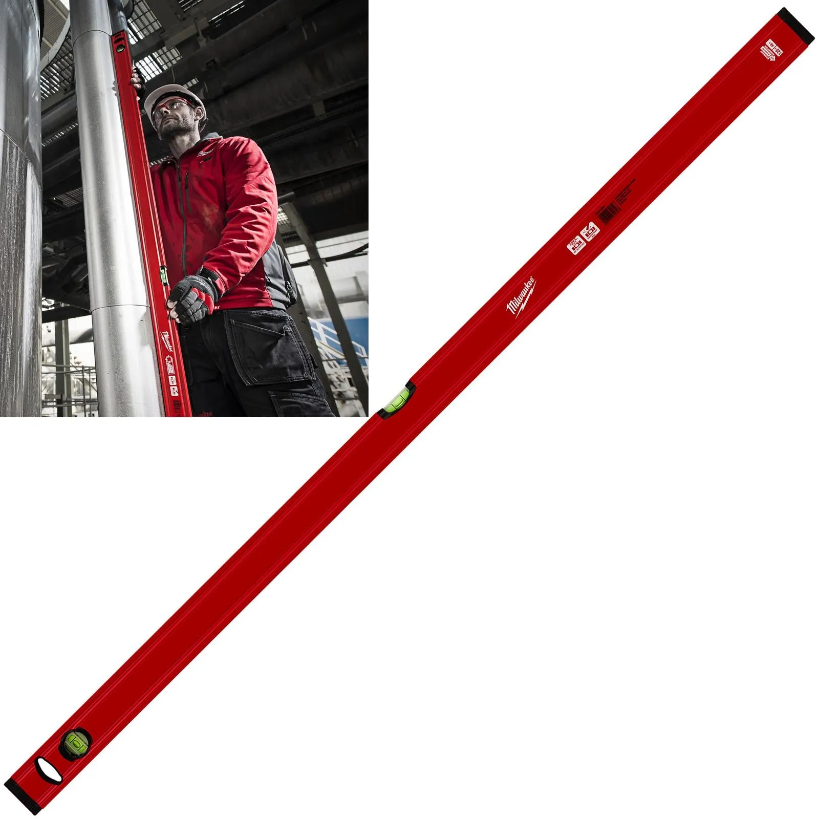 Milwaukee Slim Box Spirit Level 120cm