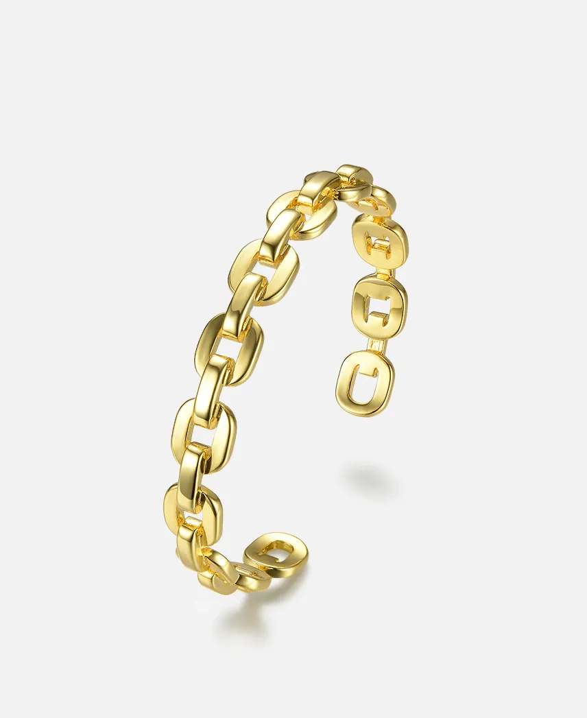 MINI CHAIN REACTION LINK CUFF BRACELET
