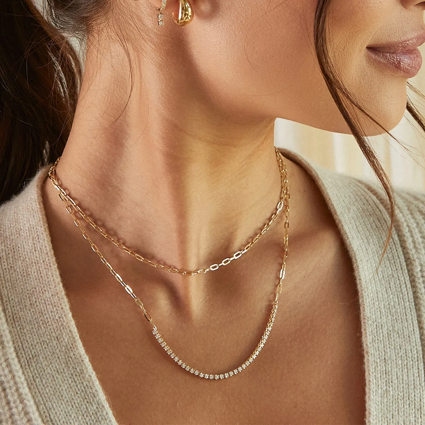 Mini Link Chain Necklace