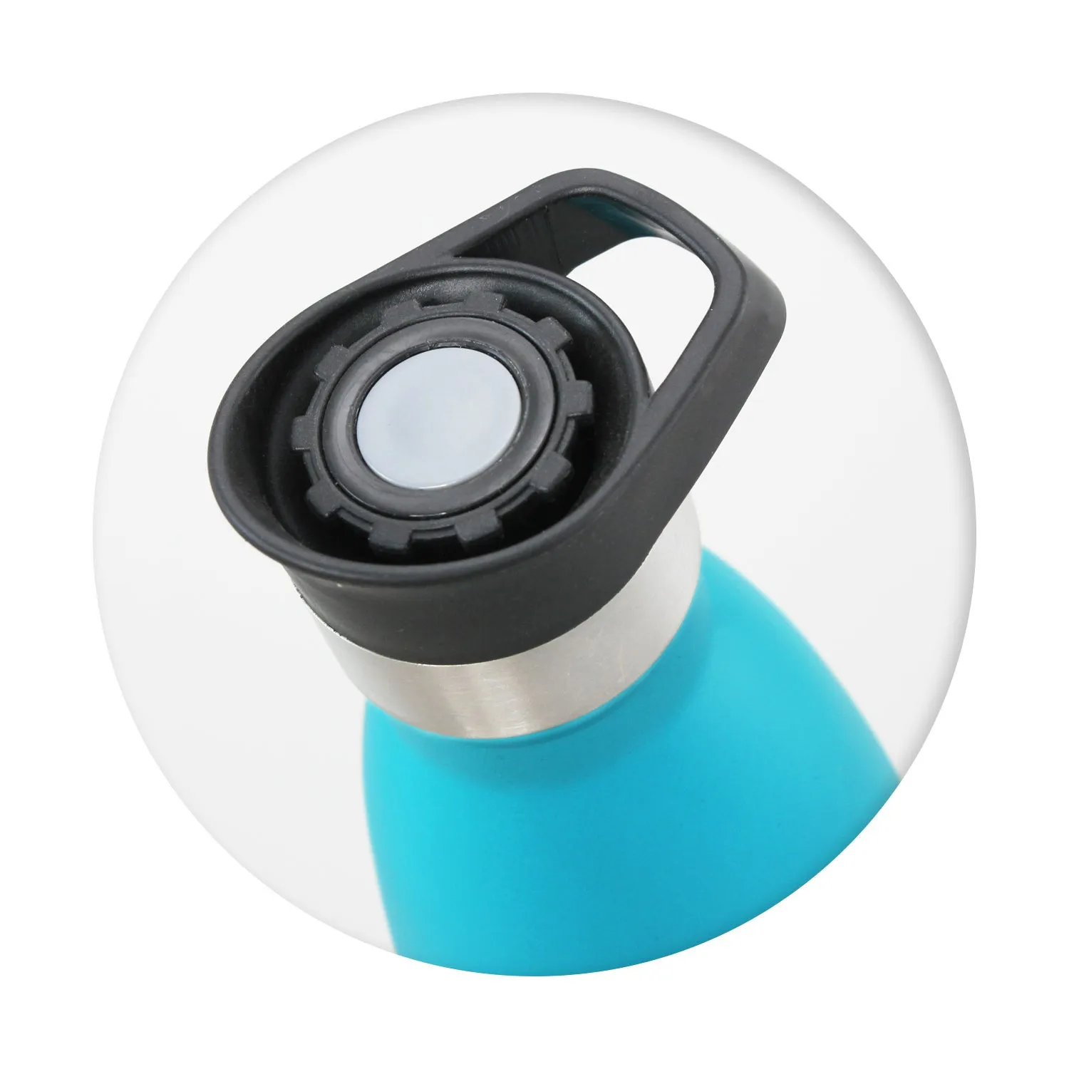 Mirage Powder Coated Vacuum Bottle 500ml - Push Button Lid