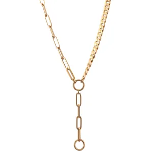 Mixed Y-Neck Chain