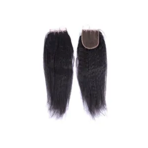 Mongolian Kinky Straight Lace Closure
