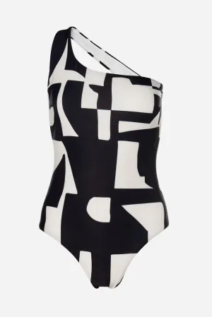 Mosaic | One Shoulder Swimsuit