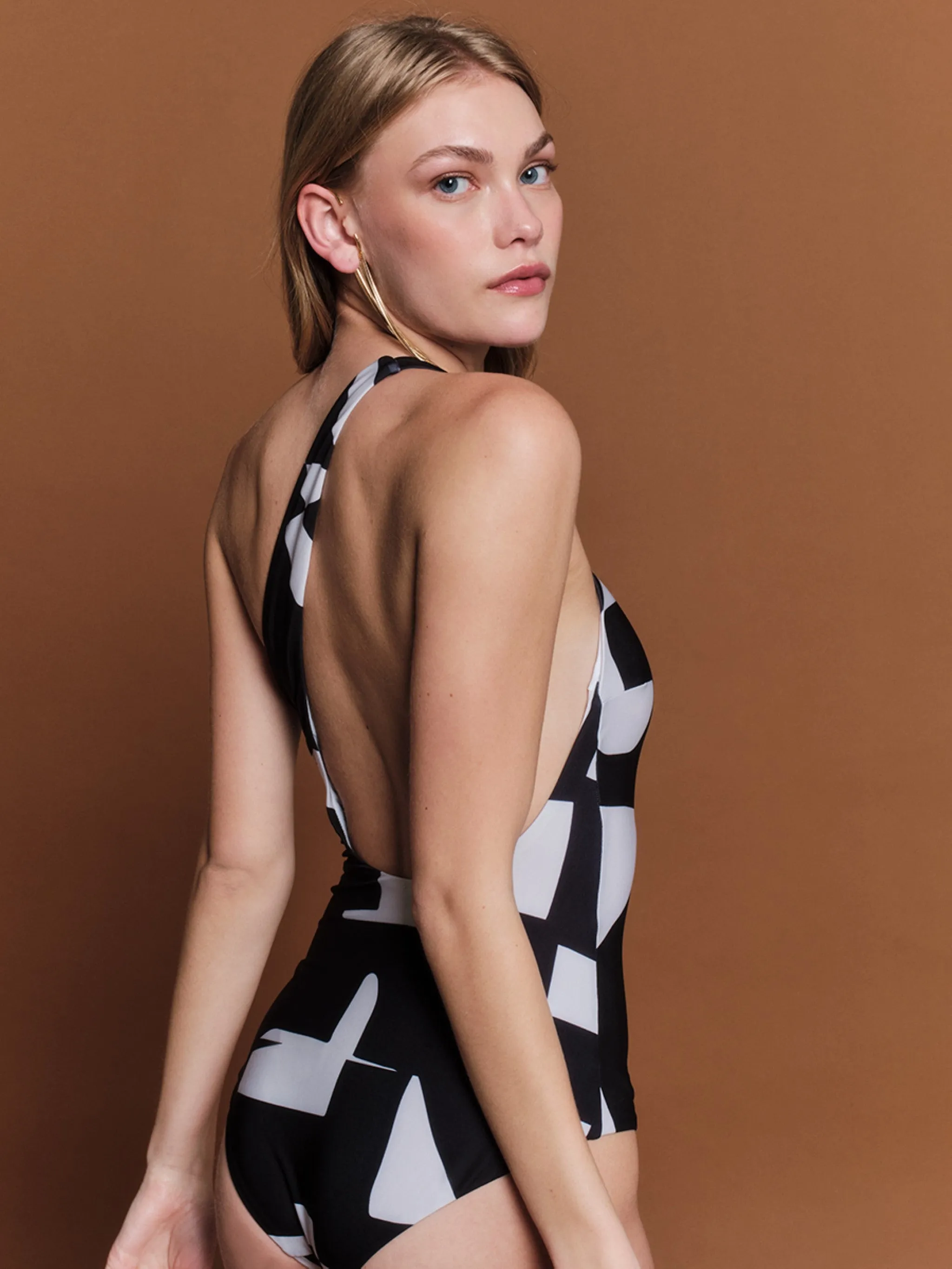 Mosaic | One Shoulder Swimsuit