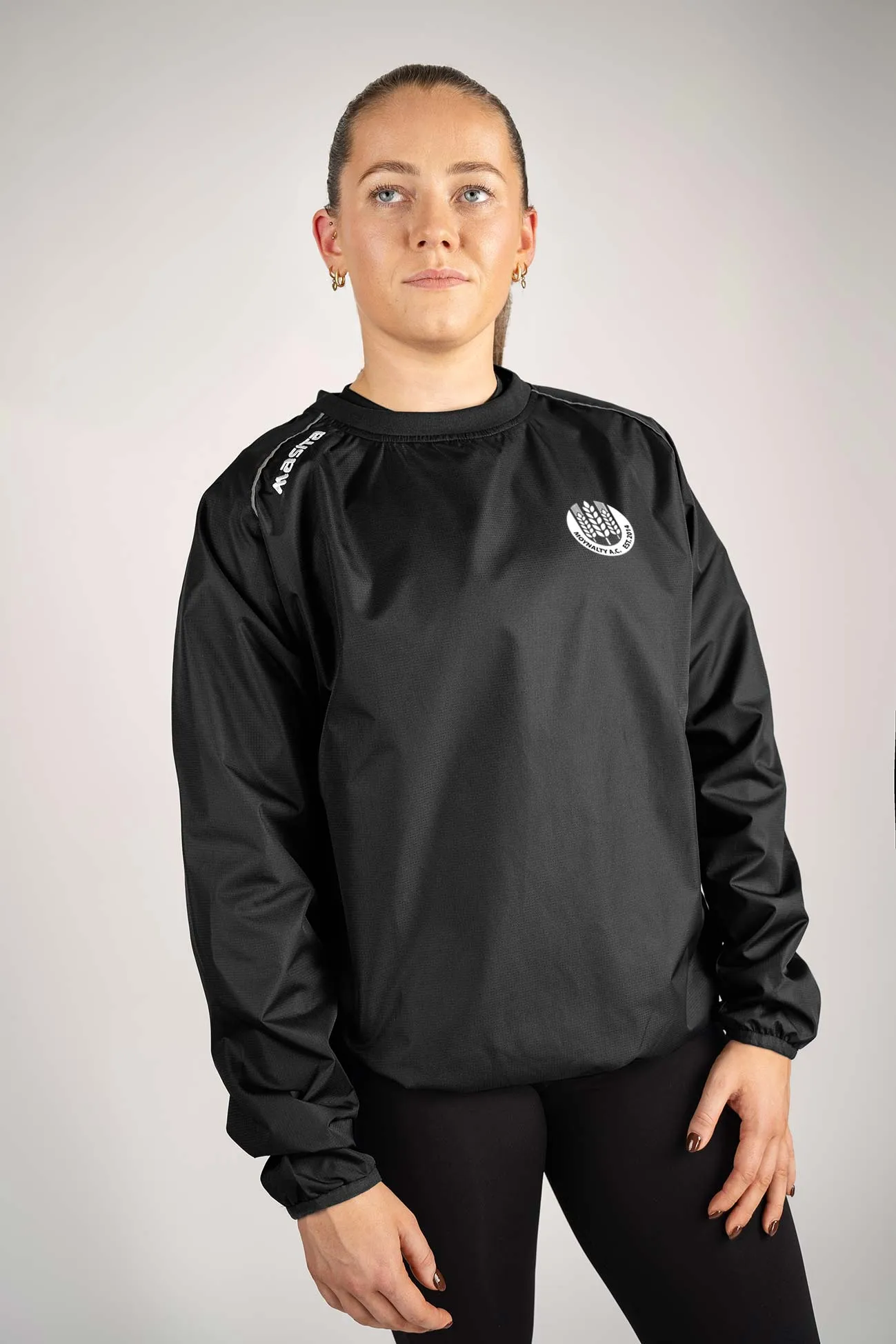 Moynalty AC  Black Tara Style Rainsweater Kids