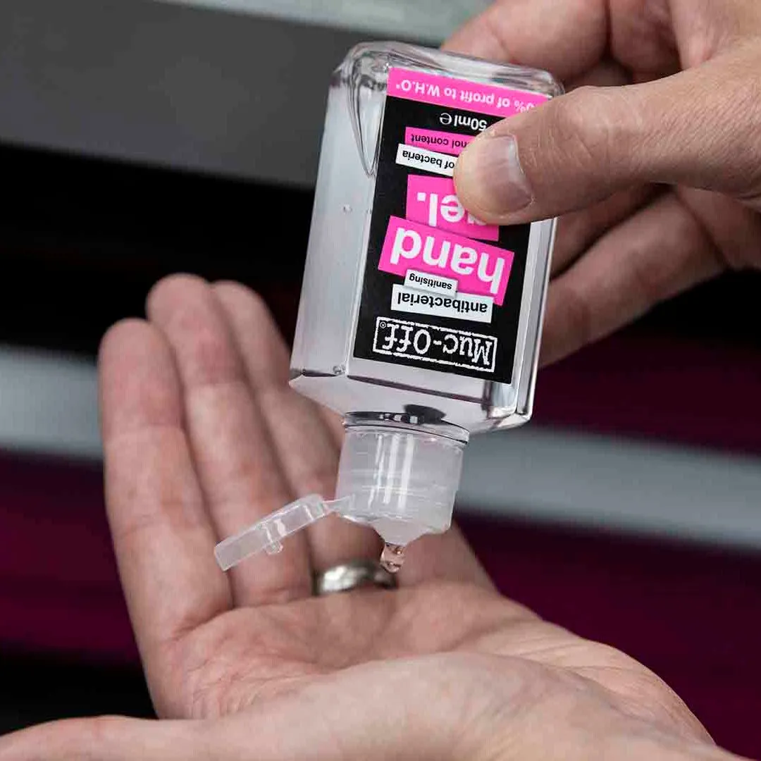 Muc-Off Antibacterial Hand Sanitising Gel - 50mL