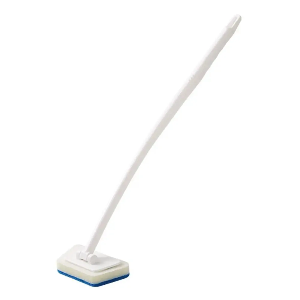 Multi-Function Bathroom Wall Brush - Long Handle