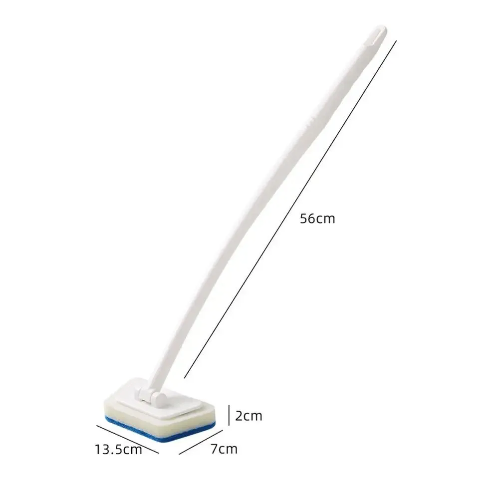 Multi-Function Bathroom Wall Brush - Long Handle