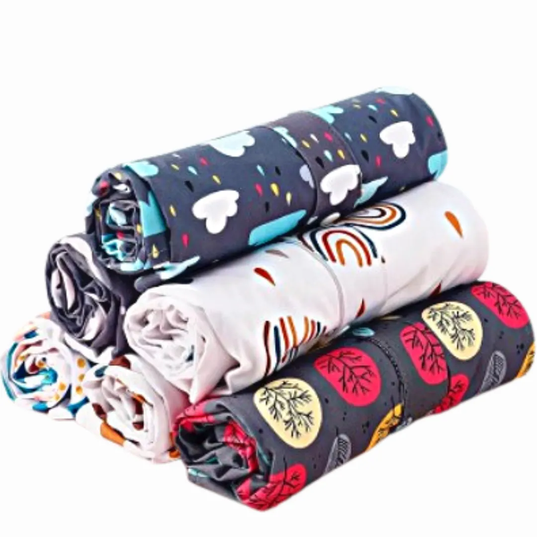 Multi functional double pocket wet bag   baby change mat bundle