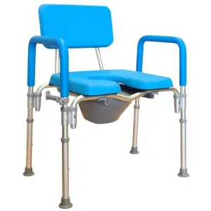 Multifunction Bariatric Commode Shower Chair