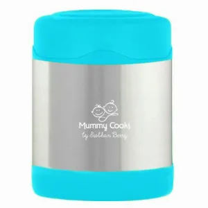 Mummy Cooks - Blue Food Flask - 300ml