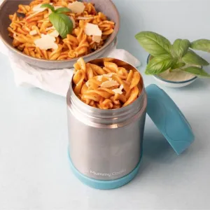 Mummy Cooks - Blue Food Flask - 450ml