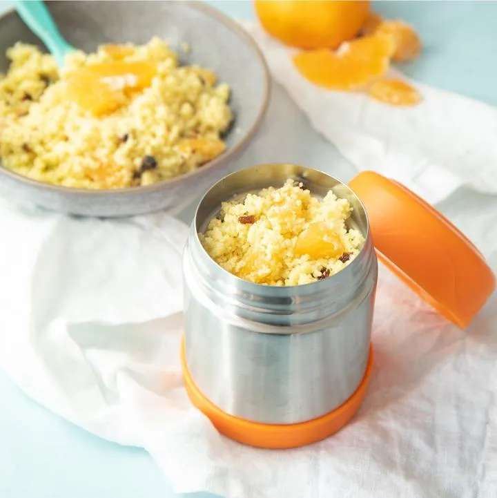 Mummy Cooks - Orange Food Flask - 300ml