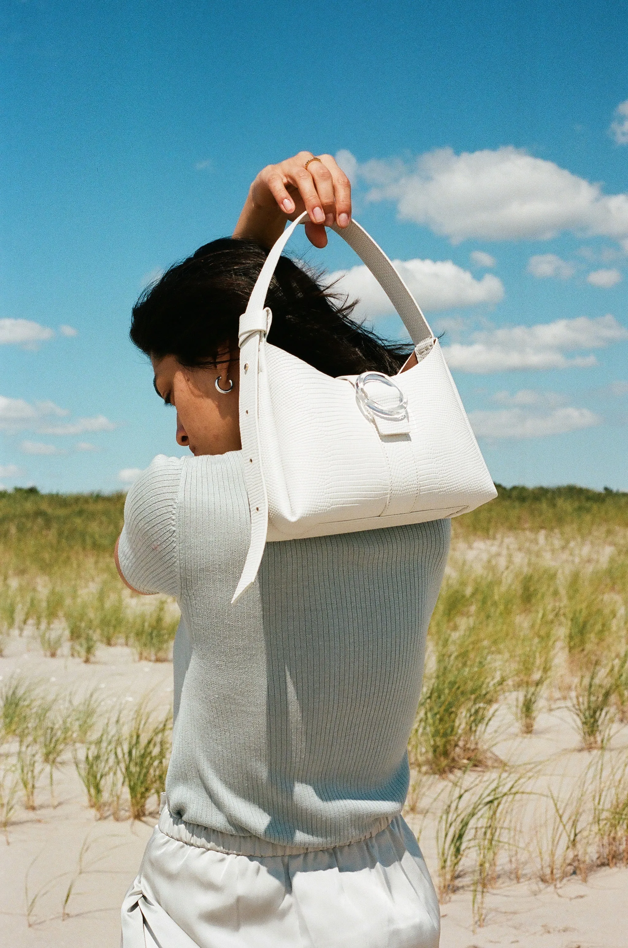 Nº57 Plis Mini - Blanc Lizard Sample
