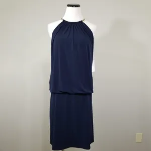 NEW Jessica Simpson Womens 8 Chain Neck Halter Dress Cocktail Party Night Out