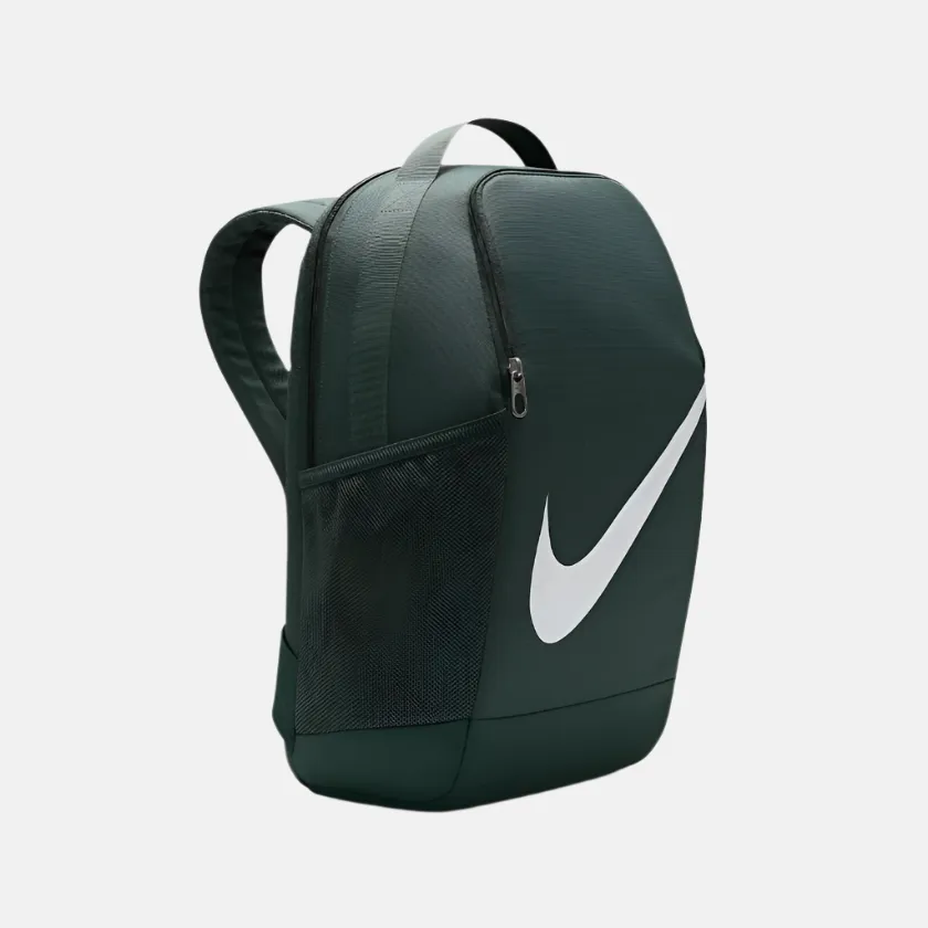 Nike Brasilia Kids Backpack (18L) -Vintage Green/Vintage Green/White