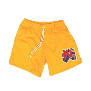 NJS Mesh Shorts - Yellow