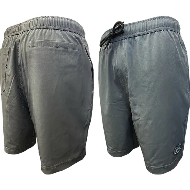 No Worries Volley Short (Charcoal)