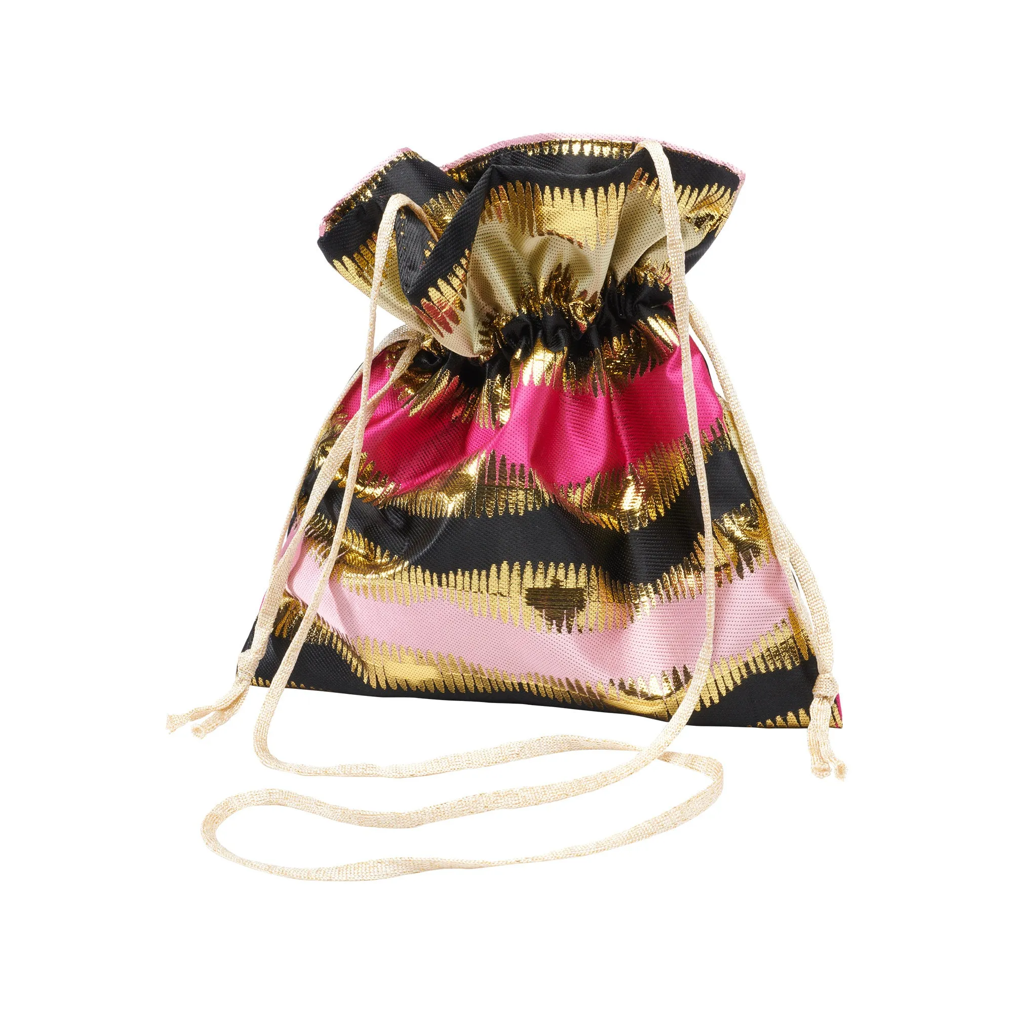 Noni Pouch - Lady Madonna Pink and Black