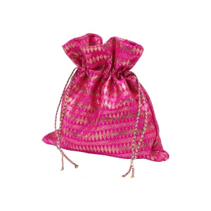 Noni Pouch - With Diamonds Hot Pink