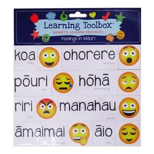 NZ Magnetic Maori Feelings & Emotions