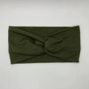 Olive Twist Headband