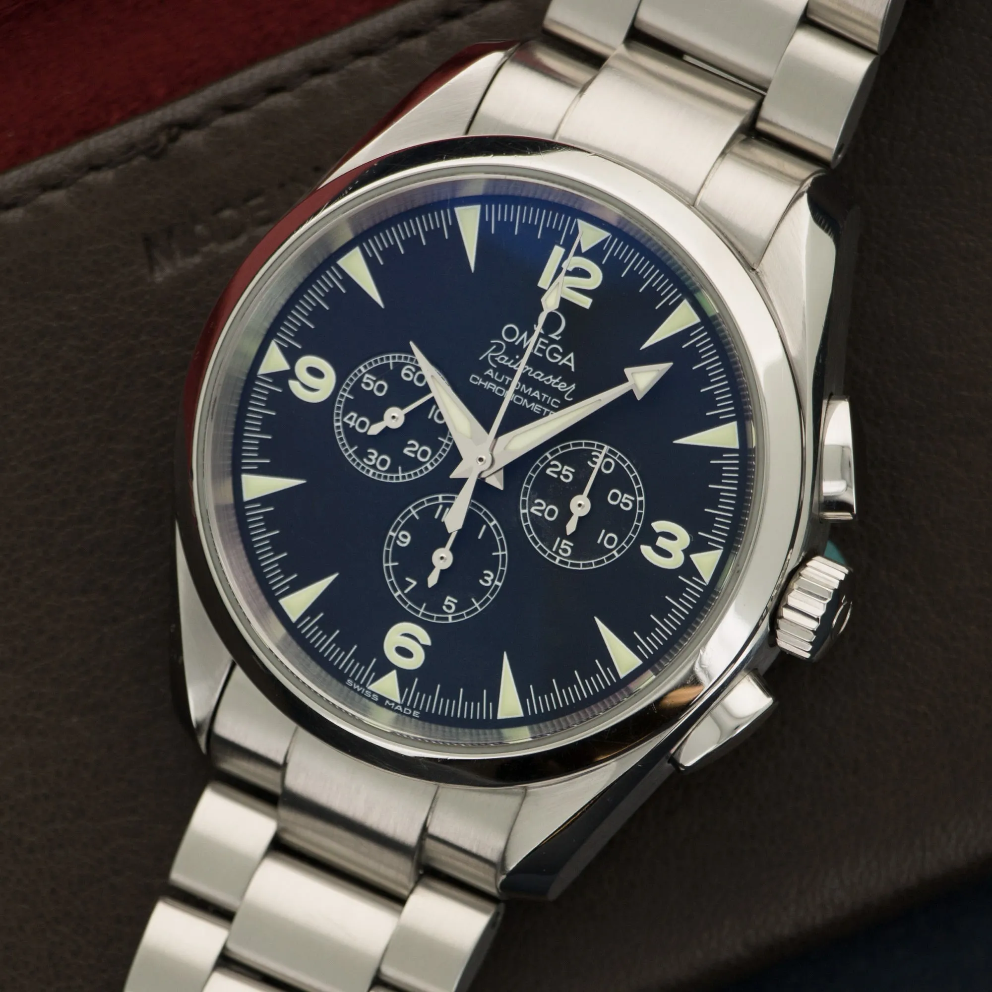 Omega Railmaster Automatic Chronograph Watch Ref. 2812.52.37