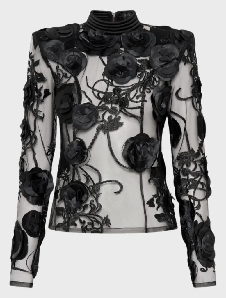 One More Kiss Dear Top - Black