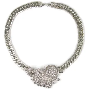One-Of-A-Kind Nouveau Flourish Necklace