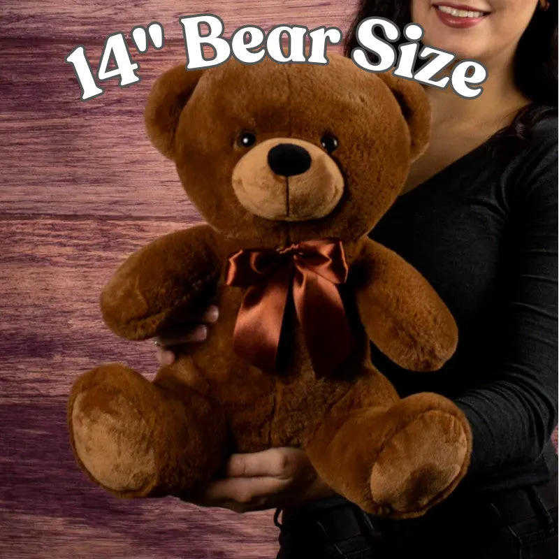 Our First Valentine's Day Together Teddy Bear with Message Card -PRICE INCLUDES FREE SHIPPING!!