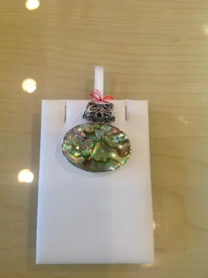 Oval Mother Of Pearl Pendant