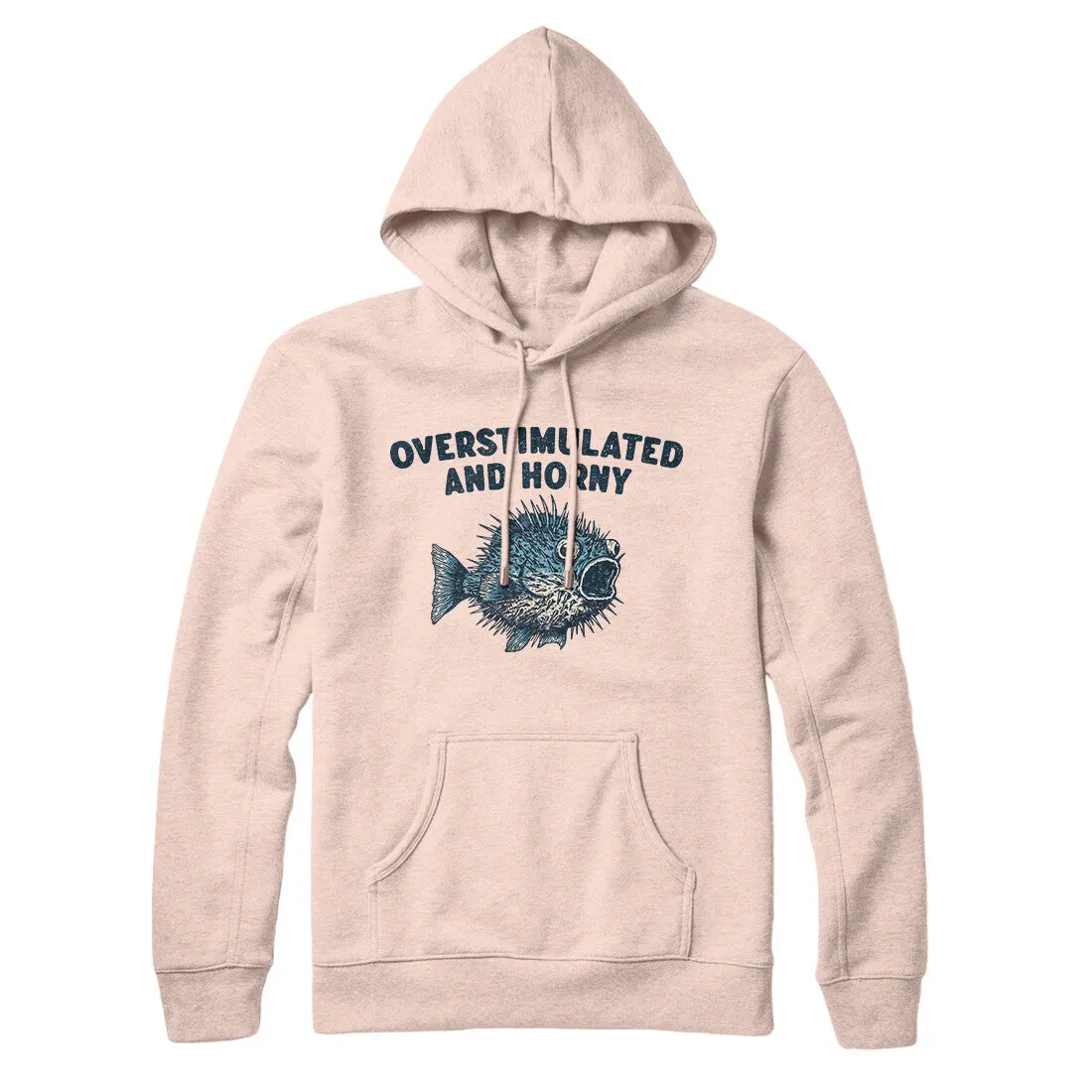 Overstimulated And Horny Hoodie