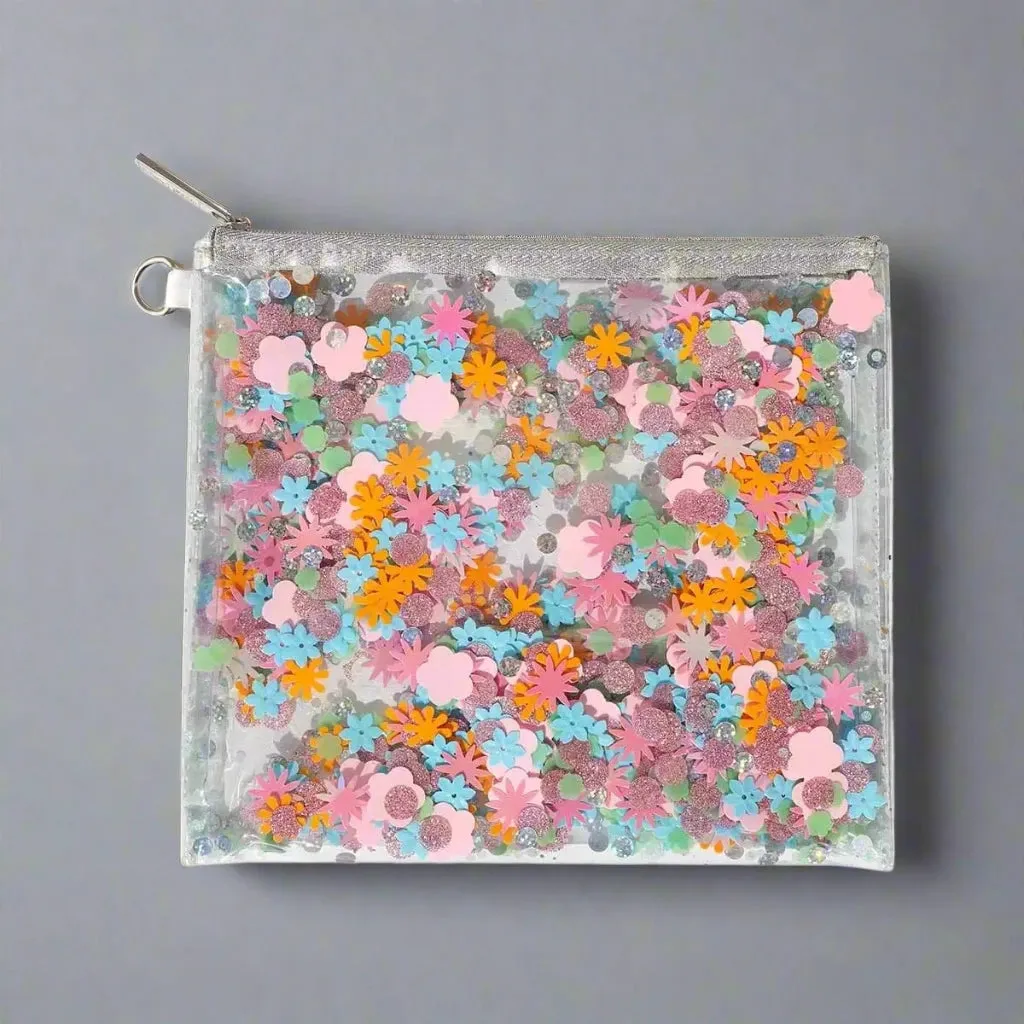 Packed Party Flower Shop Confetti Everything Pouch Bag