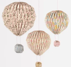 PAPER HOT AIR BALLOONS