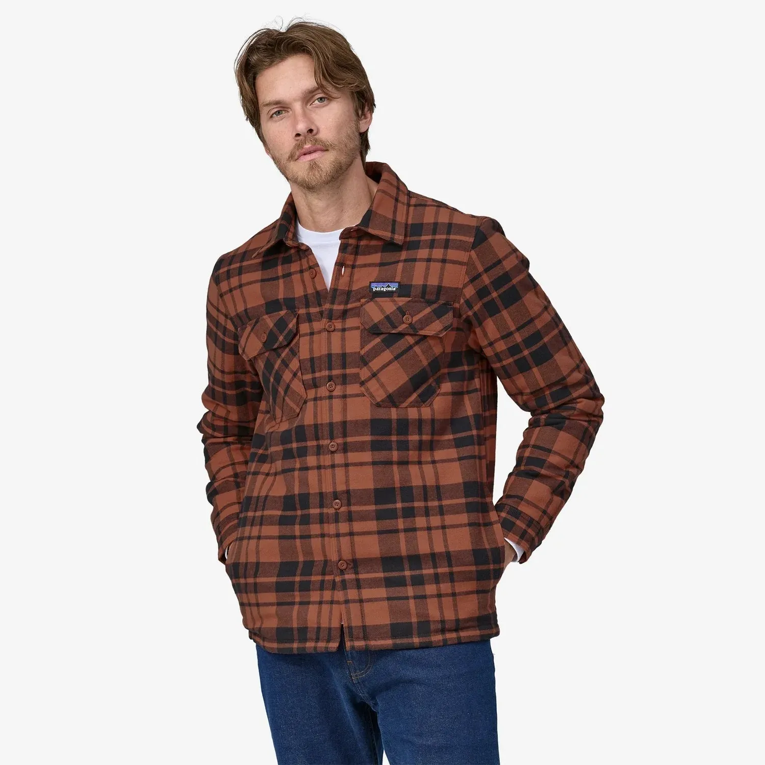 Patagonia Insulated Organic Cotton MW Fjord Flannel Shirt (Men's)