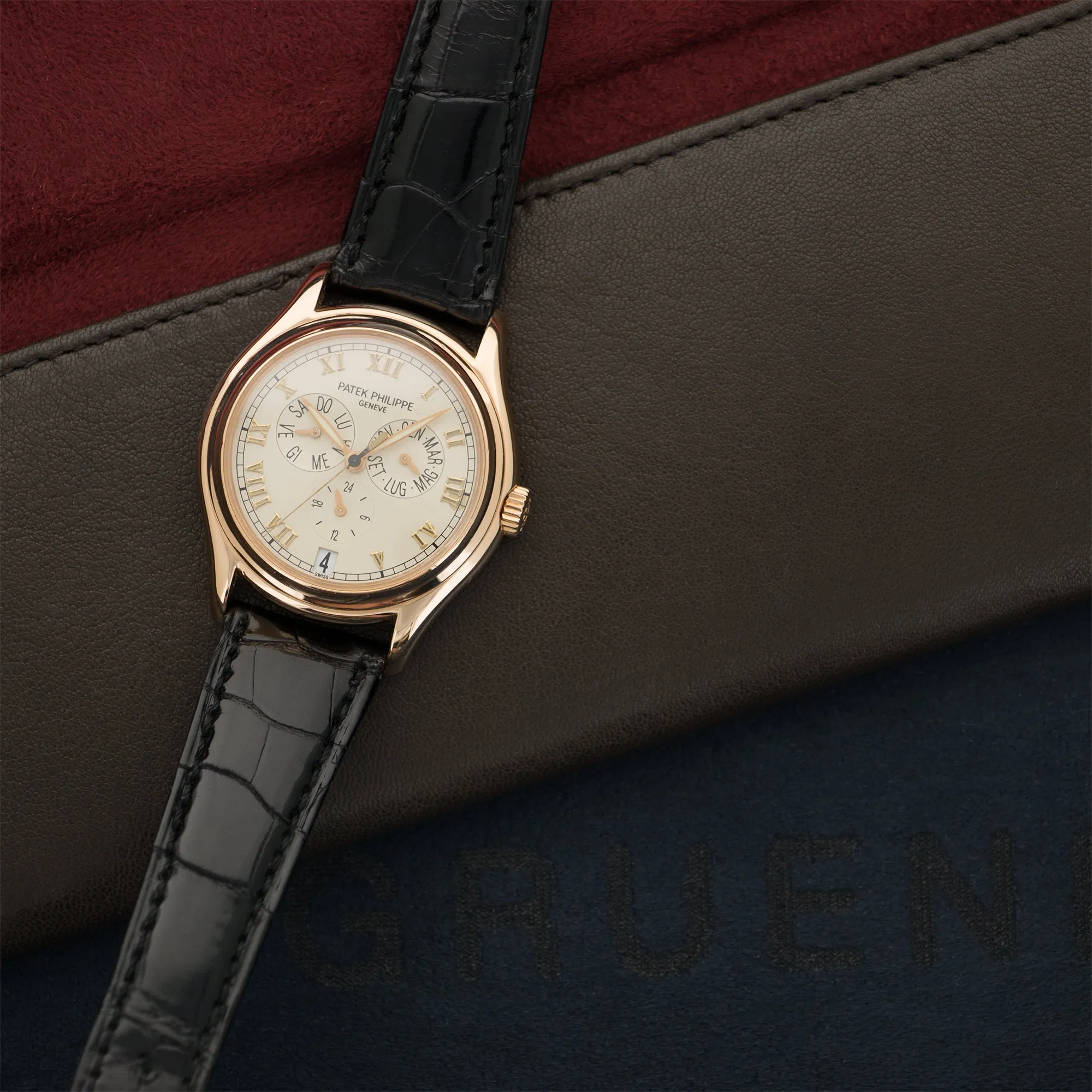 Patek Philippe Rose Gold Annual Calendar Watch Ref. 5035R
